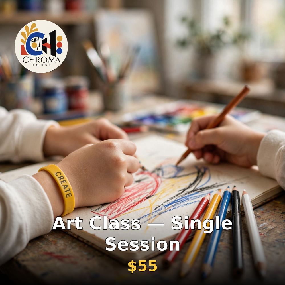 Single art class session
